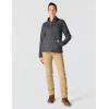 Carhartt Women’s Full-Zip Relaxed Fit Fleece Jacket(Carbon Heather)