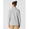 Carhartt Women’s Full-Zip Relaxed Fit Fleece Jacket(Heather Grey)