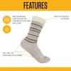 Carhartt Women’s Heavyweight Wool Boot Socks(Charcoal Heather)