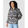 Carhartt Women’s Loose Fit Fleece Pullover(B Yellowtail Mountain Print Shadow)