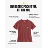 Carhartt Women’s Loose Fit Heavyweight Short-Sleeve Pocket T-Shirt(Barnwood)