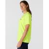 Carhartt Women’s Loose Fit Heavyweight Short-Sleeve Pocket T-Shirt(Brite Lime)