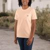 Carhartt Women’s Loose Fit Heavyweight Short-Sleeve Pocket T-Shirt(Cantaloupe Heather)