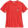 Carhartt Women’s Loose Fit Heavyweight Short-Sleeve Pocket T-Shirt(Currant Heather)