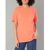 Carhartt Women’s Loose Fit Heavyweight Short-Sleeve Pocket T-Shirt(Electric Coral)