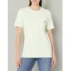 Carhartt Women’s Loose Fit Heavyweight Short-Sleeve Pocket T-Shirt(Hint of Lime)