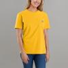 Carhartt Women’s Loose Fit Heavyweight Short-Sleeve Pocket T-Shirt(Honeycomb Heather)