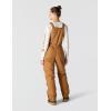 Carhartt Women’s Loose Fit Washed Duck Insulated Biberall(Carhartt Brown)