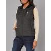 Carhartt Women’s Rain Defender Nylon Insulated Mock-Neck Vest(Black)