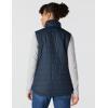 Carhartt Women’s Rain Defender Nylon Insulated Mock-Neck Vest(Navy)