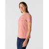 Carhartt Womens Relaxed Fit Lightweight Short Sleeve Garment Dye Pocket T-Shirt(Rose Tint)