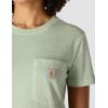 Carhartt Womens Relaxed Fit Lightweight Short Sleeve Garment Dye Pocket T-Shirt(Seabrook)