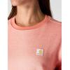 Carhartt Women’s Relaxed Fit Midweight French Terry Crewneck Sweatshirt(Dusty Cedar Heather)