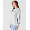 Carhartt Women’s Relaxed Fit Midweight French Terry Crewneck Sweatshirt(Heather Gray)