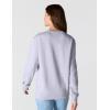 Carhartt Women’s Relaxed Fit Midweight French Terry Crewneck Sweatshirt(Mica)
