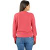 Carhartt Women’s Relaxed Fit Midweight French Terry Crewneck Sweatshirt(Pink Salmon)