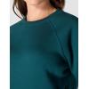Carhartt Women’s Relaxed Fit Midweight Graphic Crewneck Sweatshirt(Greenstone)