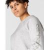 Carhartt Women’s Relaxed Fit Midweight Graphic Crewneck Sweatshirt(Heather Grey)