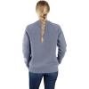 Carhartt Women’s Relaxed Fit Midweight Graphic Crewneck Sweatshirt(Wisteria Heather)