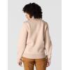 Carhartt Women’s Relaxed Fit Midweight Quarter-Zip Mock-Neck Sweatshirt(Light Taupe Heather)
