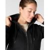 Carhartt Women’s Relaxed Fit Midweight Sherpa-Lined Full-Zip Sweatshirt(Black)