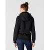 Carhartt Women’s Relaxed Fit Midweight Sherpa-Lined Full-Zip Sweatshirt(Black)