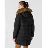 Carhartt Womens Relaxed Fit Midweight Utility Coat(Black)