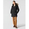 Carhartt Womens Relaxed Fit Midweight Utility Coat(Black)