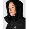 Carhartt Womens Relaxed Fit Midweight Utility Coat(Black)