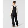 Carhartt Women’s Relaxed Fit Washed Duck Insulated Bib Overall(Black)