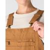 Carhartt Women’s Relaxed Fit Washed Duck Insulated Bib Overall(Brown)