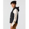 Carhartt Womens Relaxed Fit Washed Duck Insulated Hooded Vest(Black)