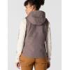 Carhartt Womens Relaxed Fit Washed Duck Insulated Hooded Vest(Taupe Gray)