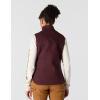 Carhartt Women’s Relaxed Fit Washed Duck Sherpa-Lined Mock-Neck Vest(Blackberry)
