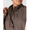 Carhartt Women’s Relaxed Fit Washed Duck Sherpa-Lined Mock-Neck Vest(Taupe Gray)