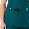 Carhartt Women’s Scrub Top(Caribbean Blue)