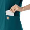 Carhartt Womens Scrub Top(Caribbean Blue)