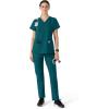 Carhartt Womens Scrub Top(Caribbean Blue)