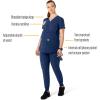 Carhartt Women’s Scrub Top(Navy)