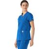 Carhartt Womens Scrub Top(Royal Blue)