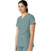 Carhartt Womens Scrub Top(Summer Blue)
