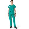 Carhartt Womens Scrub Top(Teal Blue)