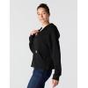 Carhartt Women’s TENCEL Fiber Series Loose Fit Full-Zip Sweatshirt(Black)