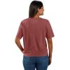 Carhartt Women’s Tencel Fiber Series Loose Fit Short-Sleeve Pocket T-Shirt (Also Available in Plus Sizes)(Barnwood)