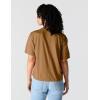 Carhartt Women’s Tencel Fiber Series Loose Fit Short-Sleeve Pocket T-Shirt (Also Available in Plus Sizes)(Carhartt Brown)