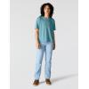Carhartt Women’s Tencel Fiber Series Loose Fit Short-Sleeve Pocket T-Shirt (Also Available in Plus Sizes)(Dusted Aqua)
