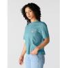 Carhartt Women’s Tencel Fiber Series Loose Fit Short-Sleeve Pocket T-Shirt (Also Available in Plus Sizes)(Dusted Aqua)