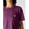 Carhartt Women’s Tencel Fiber Series Loose Fit Short-Sleeve Pocket T-Shirt (Also Available in Plus Sizes)(Gooseberry)