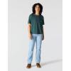 Carhartt Women’s Tencel Fiber Series Loose Fit Short-Sleeve Pocket T-Shirt (Also Available in Plus Sizes)(Greenstone)
