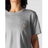 Carhartt Women’s Tencel Fiber Series Loose Fit Short-Sleeve Pocket T-Shirt (Also Available in Plus Sizes)(Heather Gray)